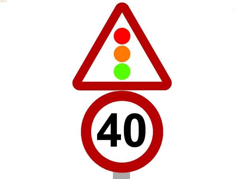 La prohibición de circular a velocidad superior a la indicada por la señal…