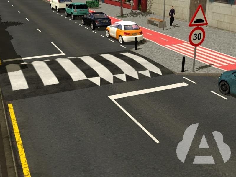 Si encuentra una señal de limitación de velocidad en el mismo poste que una…