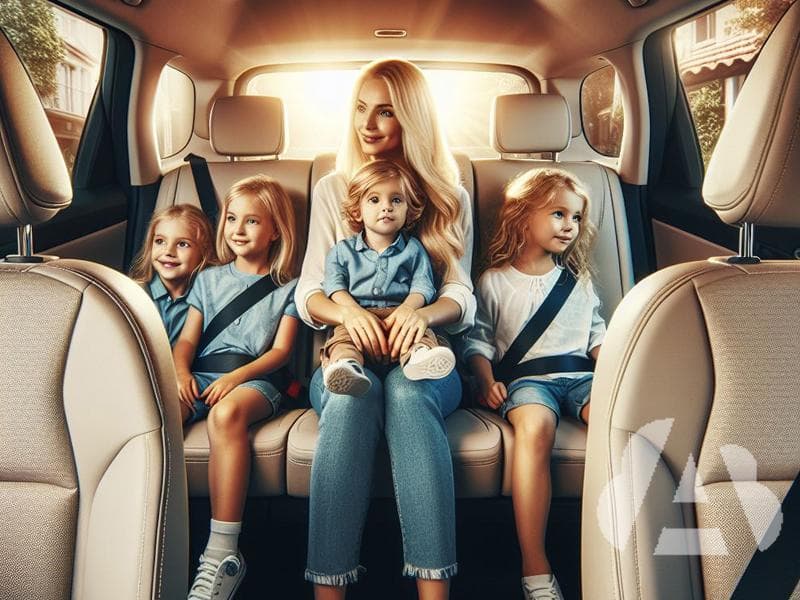En un turismo con cinco plazas autorizadas, ¿puede transportar a seis personas?