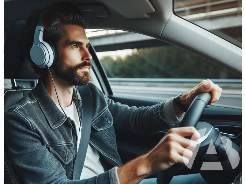 Los conductores, ¿pueden llevar en los oídos cascos o auriculares conectados a…