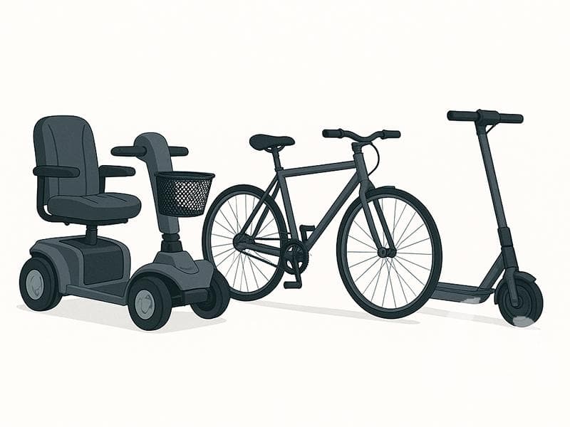 De los siguientes, ¿cuál es un vehículo de movilidad personal?