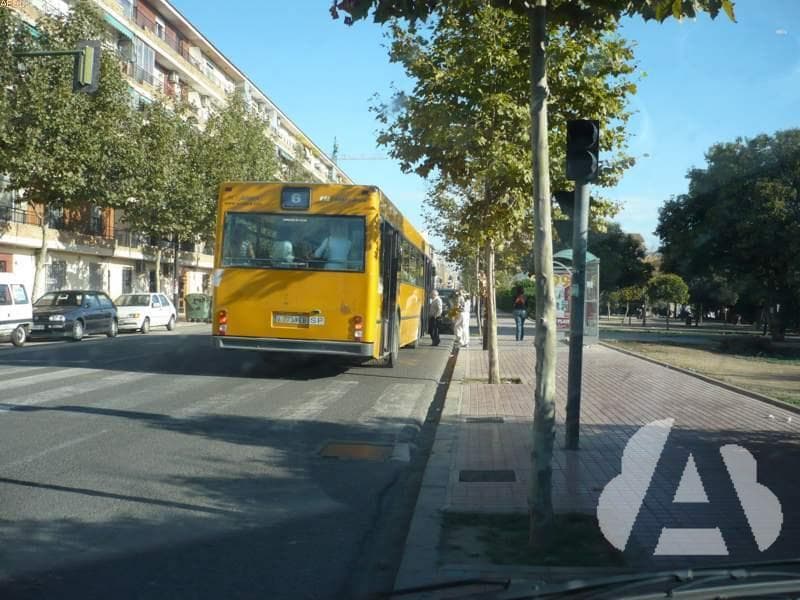 En una parada de autobús señalizada, ¿qué está prohibido?