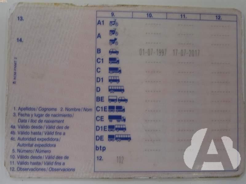 Si cambia alguno de los datos que aparecen en el permiso de conducción, ¿qué…