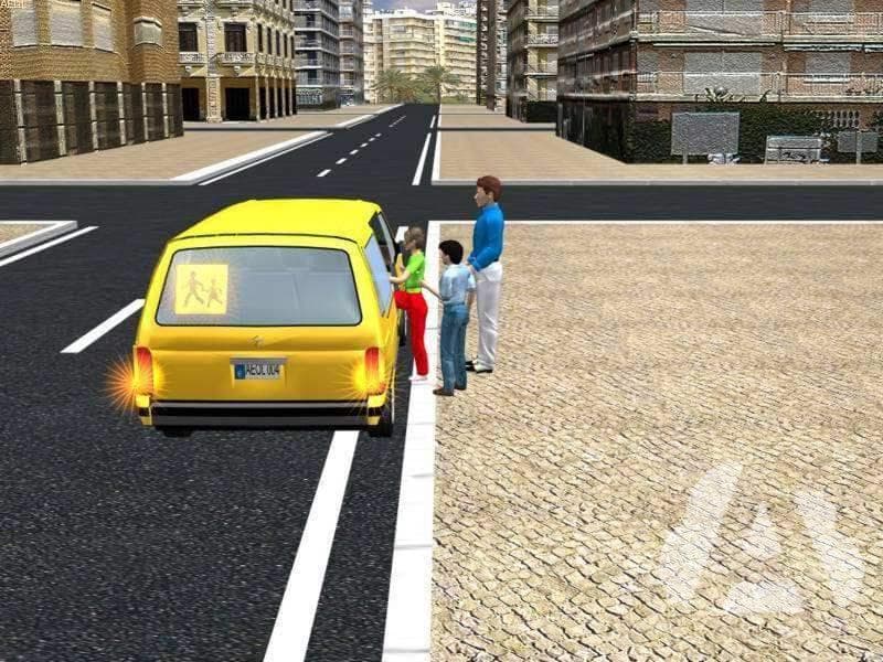 Al aproximarse a un autobús de transporte escolar en situación de parada, ¿qué…