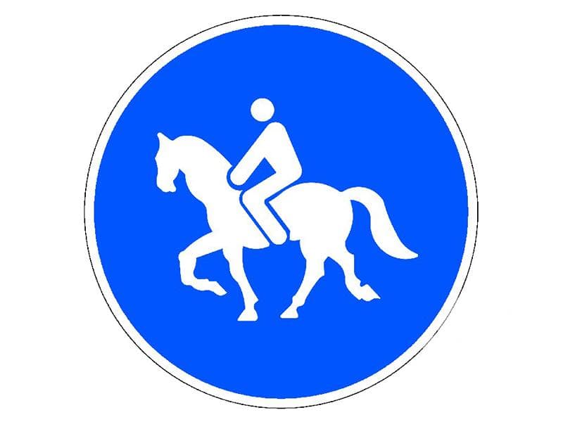 ¿Puede circular un turismo por una vía regulada con esta señal?