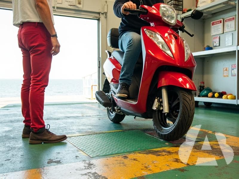 Las motocicletas con más de cinco años de antigüedad deben pasar la inspección…