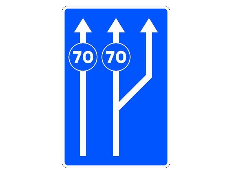 Circula a 80 kilómetros por hora, ¿por qué carril debe hacerlo?