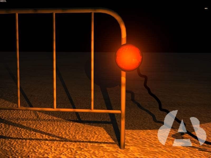 Una señal de balizamiento consistente en una luz roja fija, indica que...