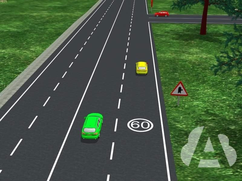 ¿En cuál de las siguientes circunstancias termina la limitación de velocidad…