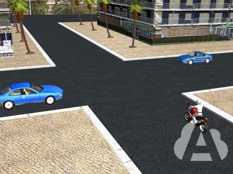 El conductor de una motocicleta que va a girar a la izquierda, ¿cómo debe…
