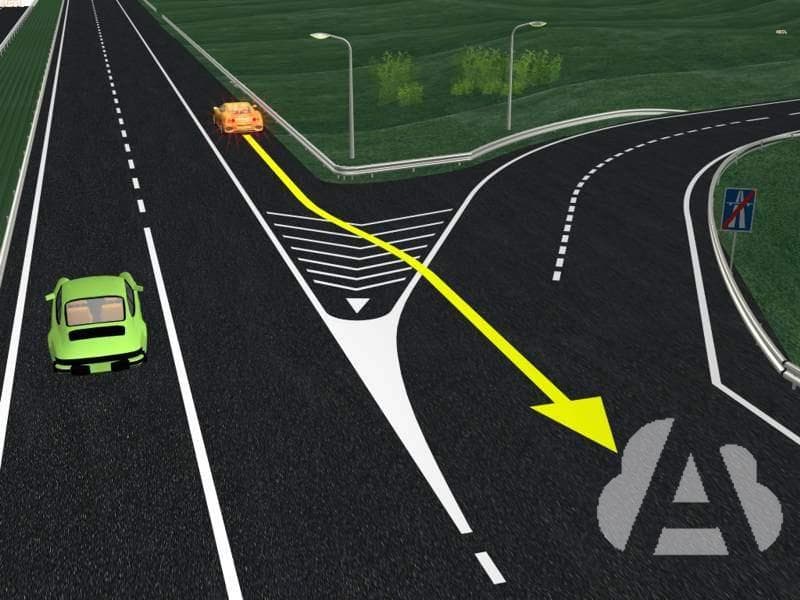 ¿Se puede circular marcha atrás en una autopista?